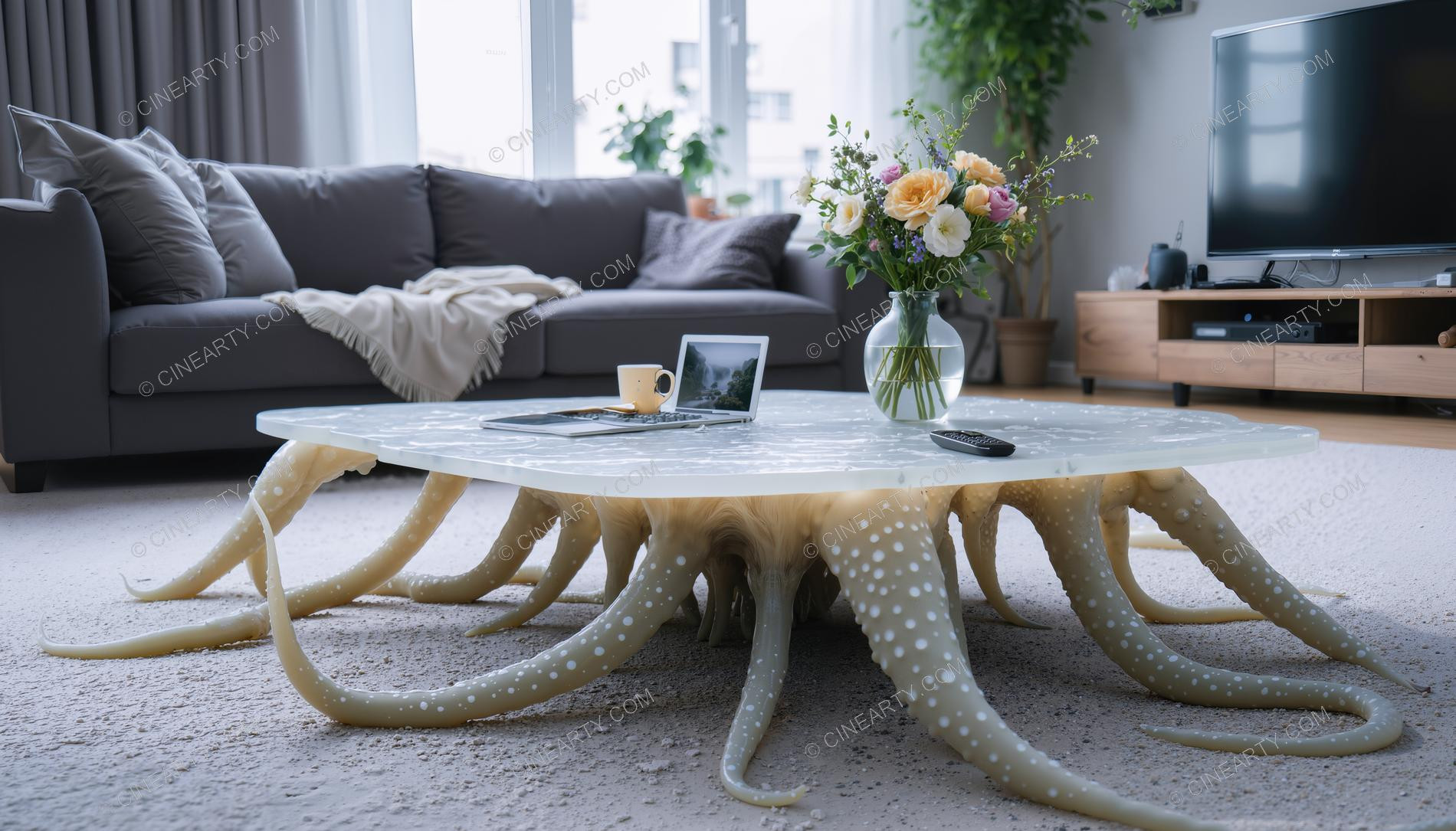 Aliens Disguise As Coffe Table 23304