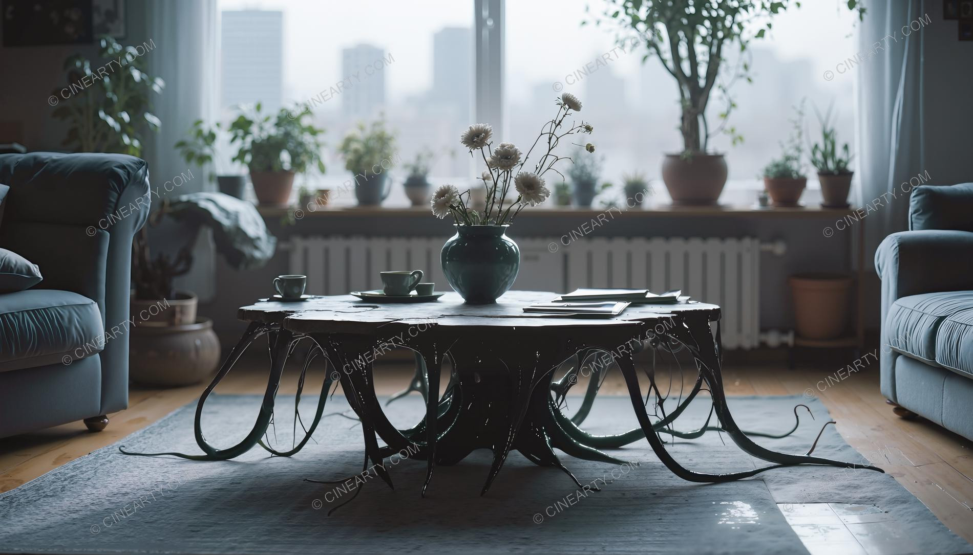 Aliens Disguise As Coffe Table 65298