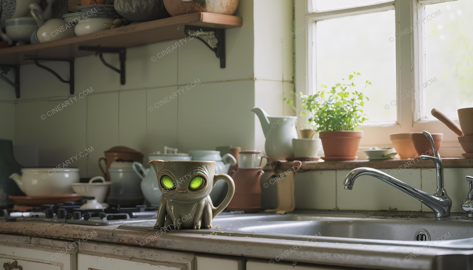 Aliens Disguise As Cup 67635