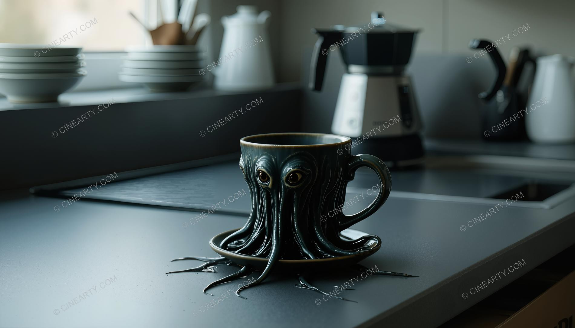 Aliens Disguise As Cup 97265