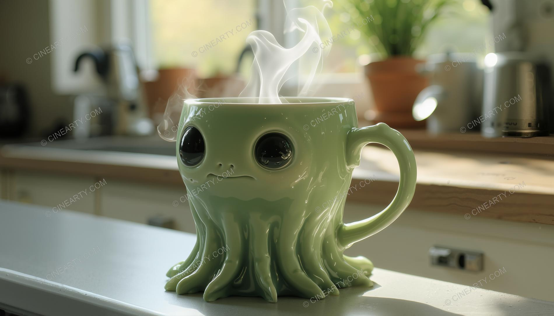Aliens Disguise As Cup 39835