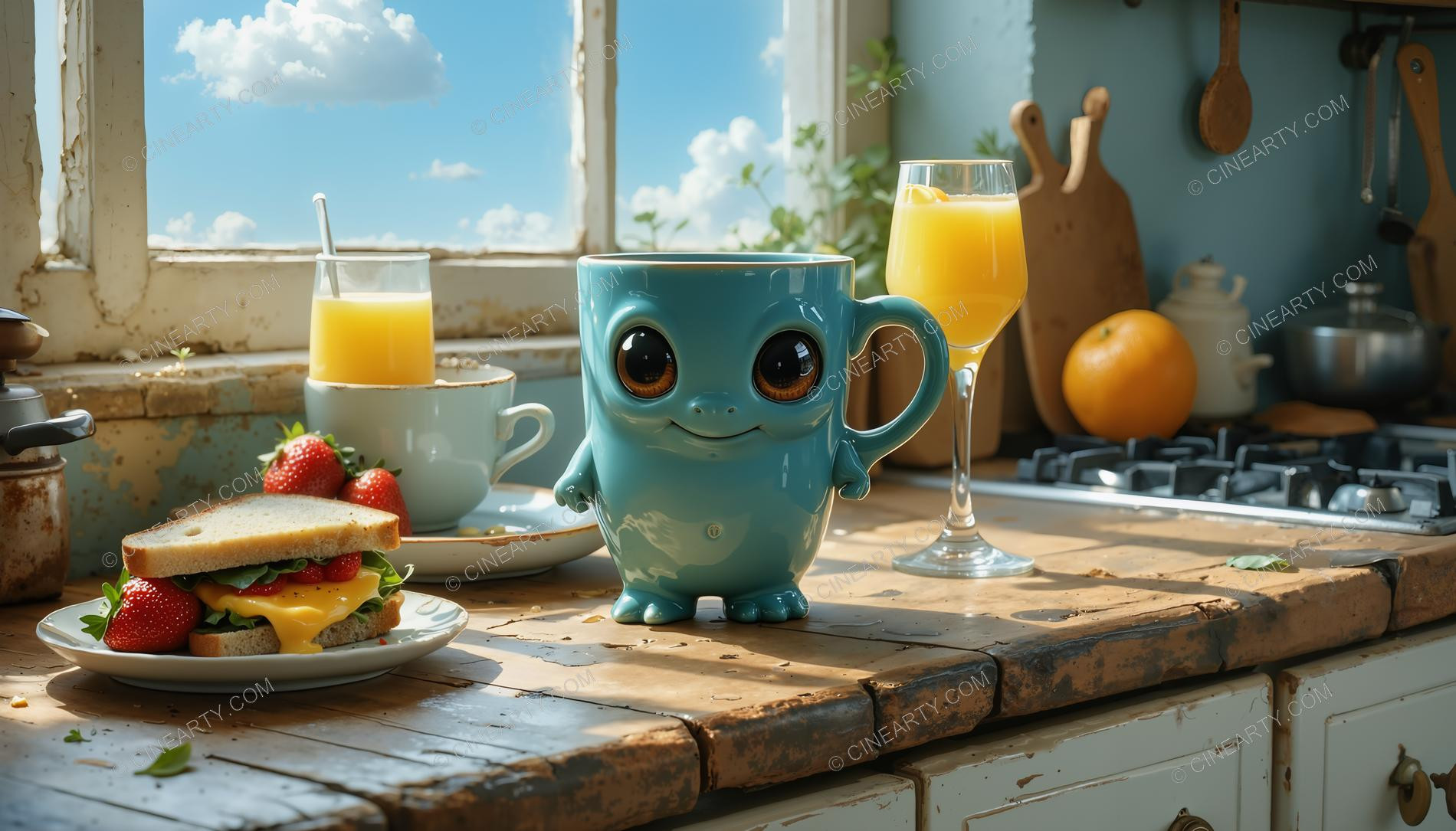 Aliens Disguise As Cup 31621