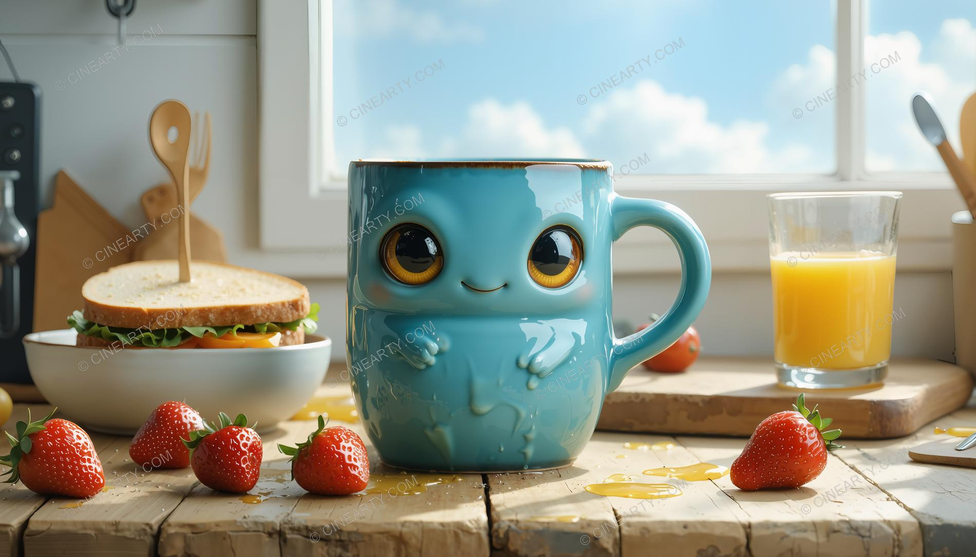 Aliens Disguise As Cup 61462