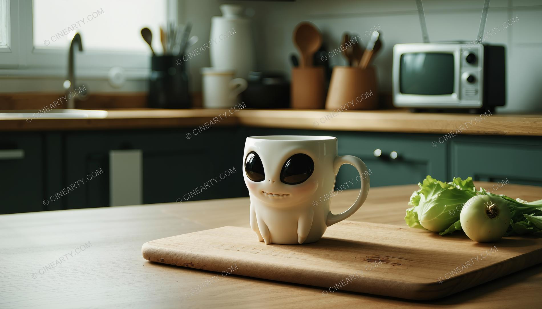 Aliens Disguise As Cup 70863