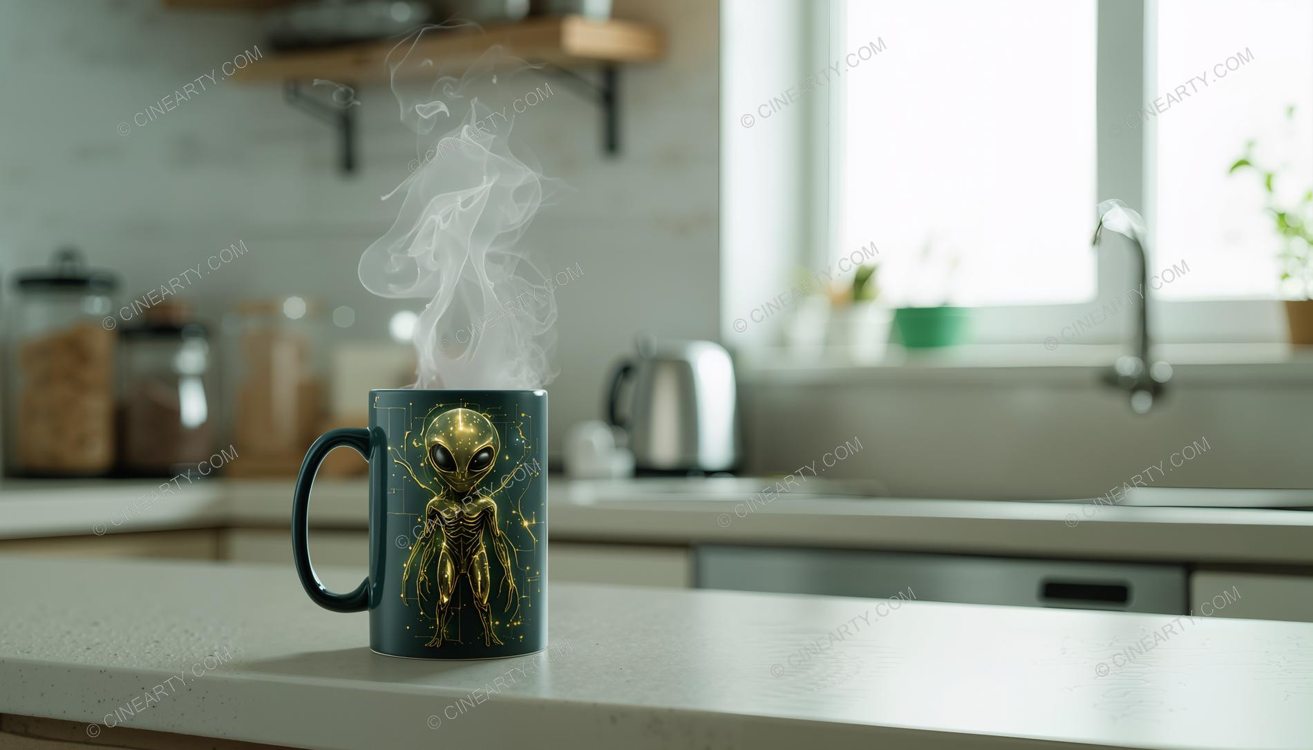 Aliens Disguise As Cup 20788