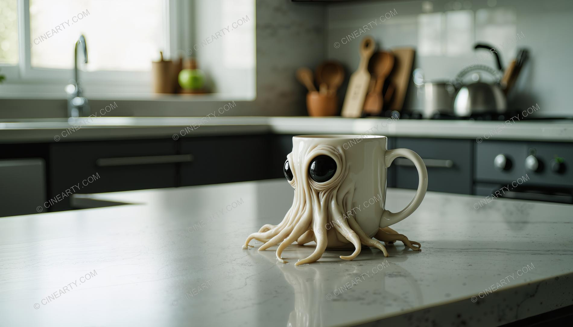 Aliens Disguise As Cup 09745