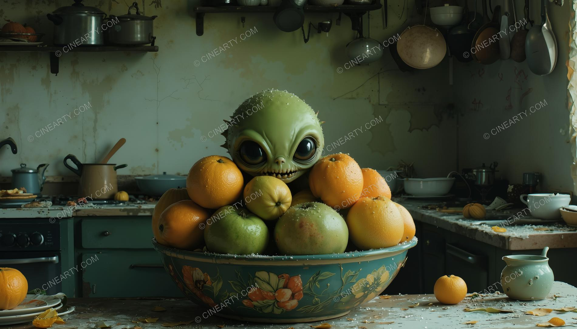 Aliens Disguise As Fruit 76109
