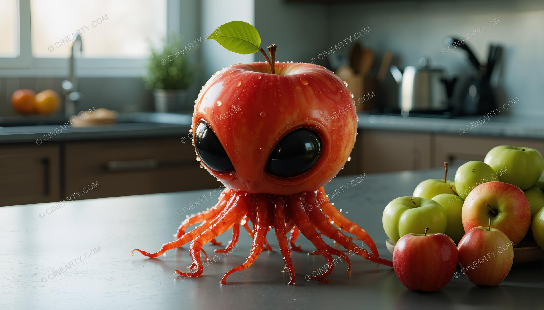 Aliens Disguise As Fruit 98963