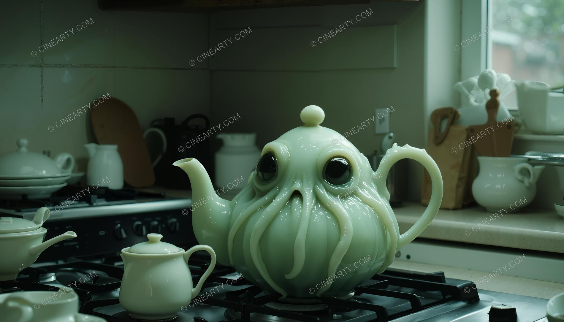 Aliens Disguise As Kettle 32822