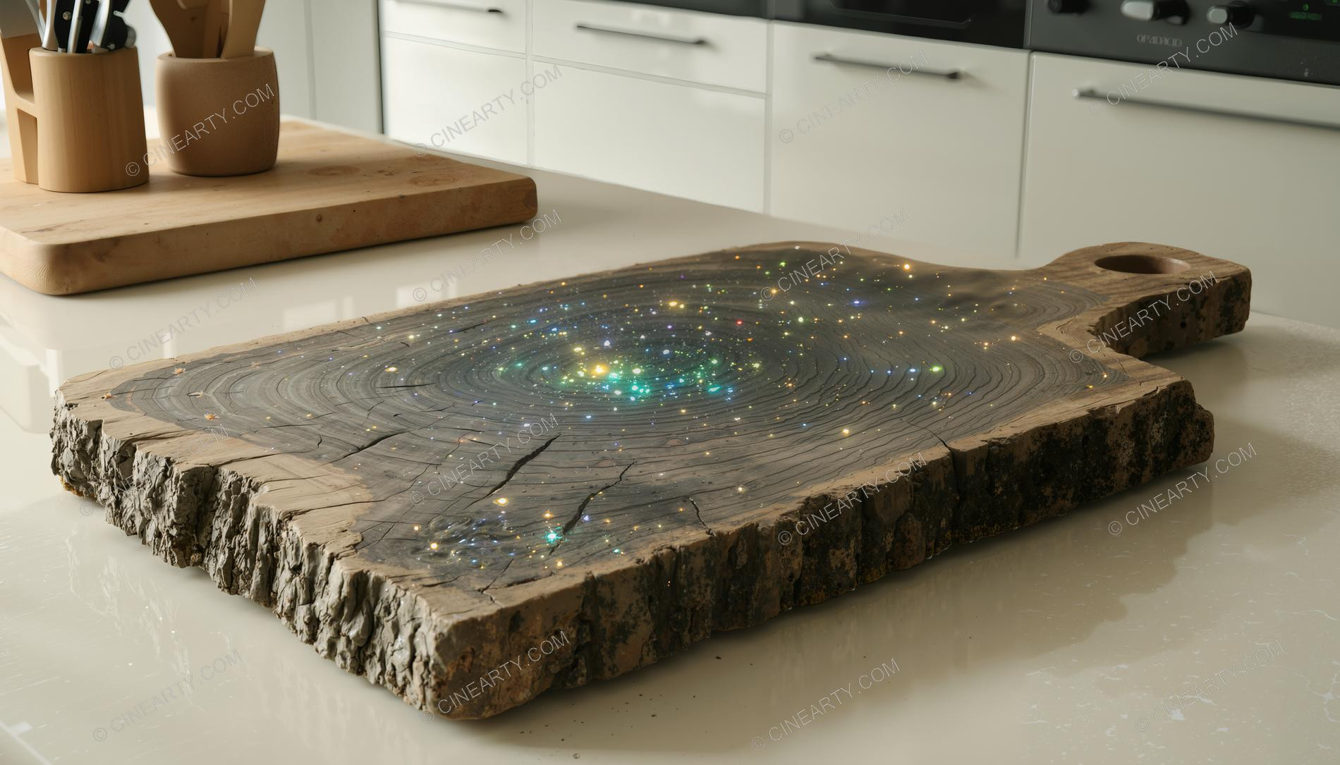 Aliens Disguise As Kitchen Cutting Board 77414