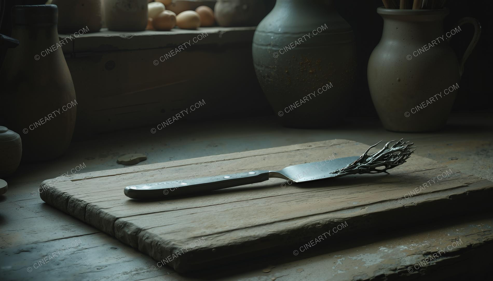 Aliens Disguise As Kitchen Cutting Board 65120