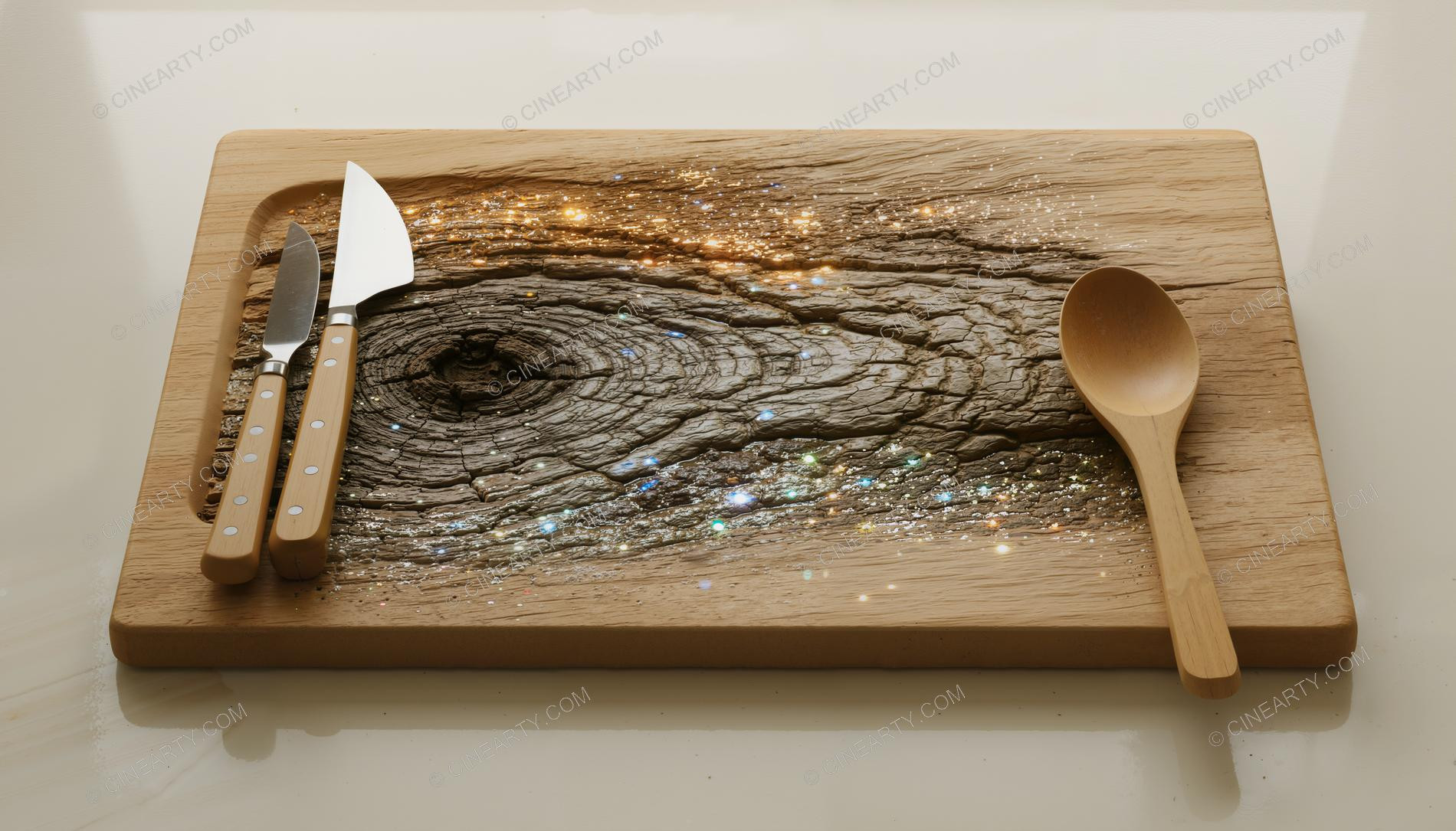 Aliens Disguise As Kitchen Cutting Board 21242