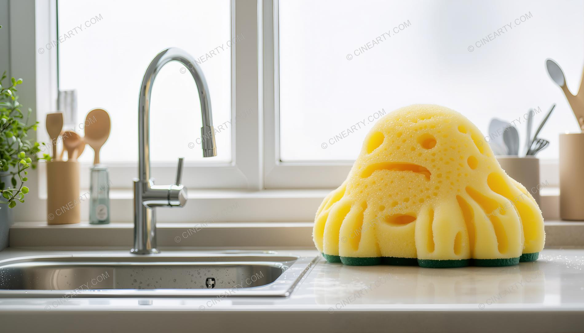 Aliens Disguise As kitchen Sponge 99403