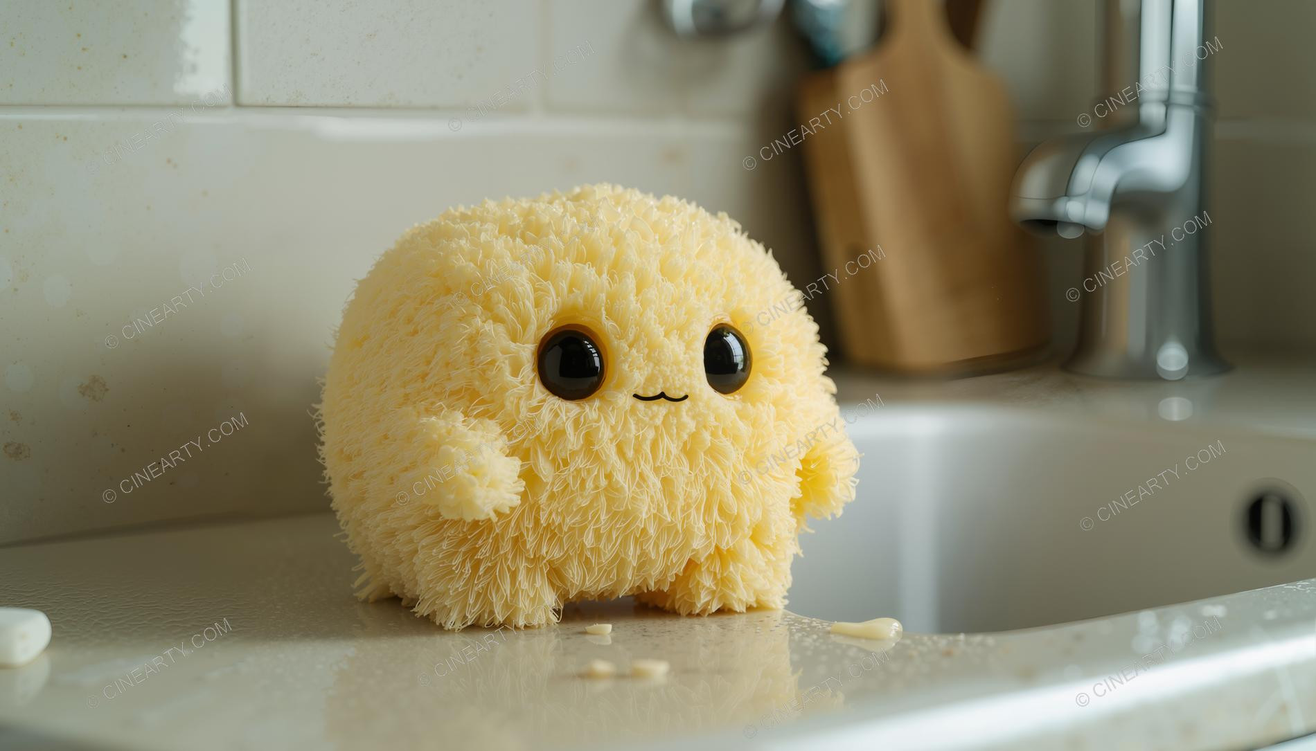 Aliens Disguise As kitchen Sponge 39749