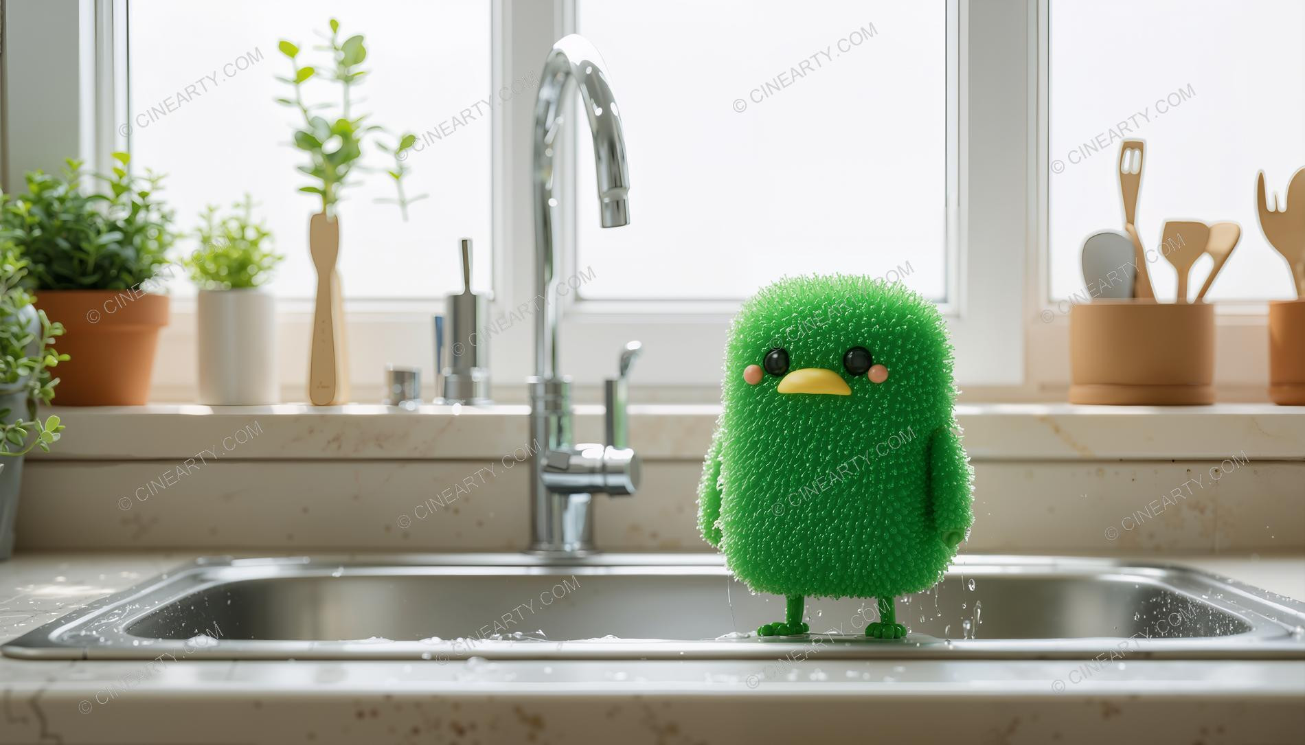 Aliens Disguise As kitchen Sponge 52867