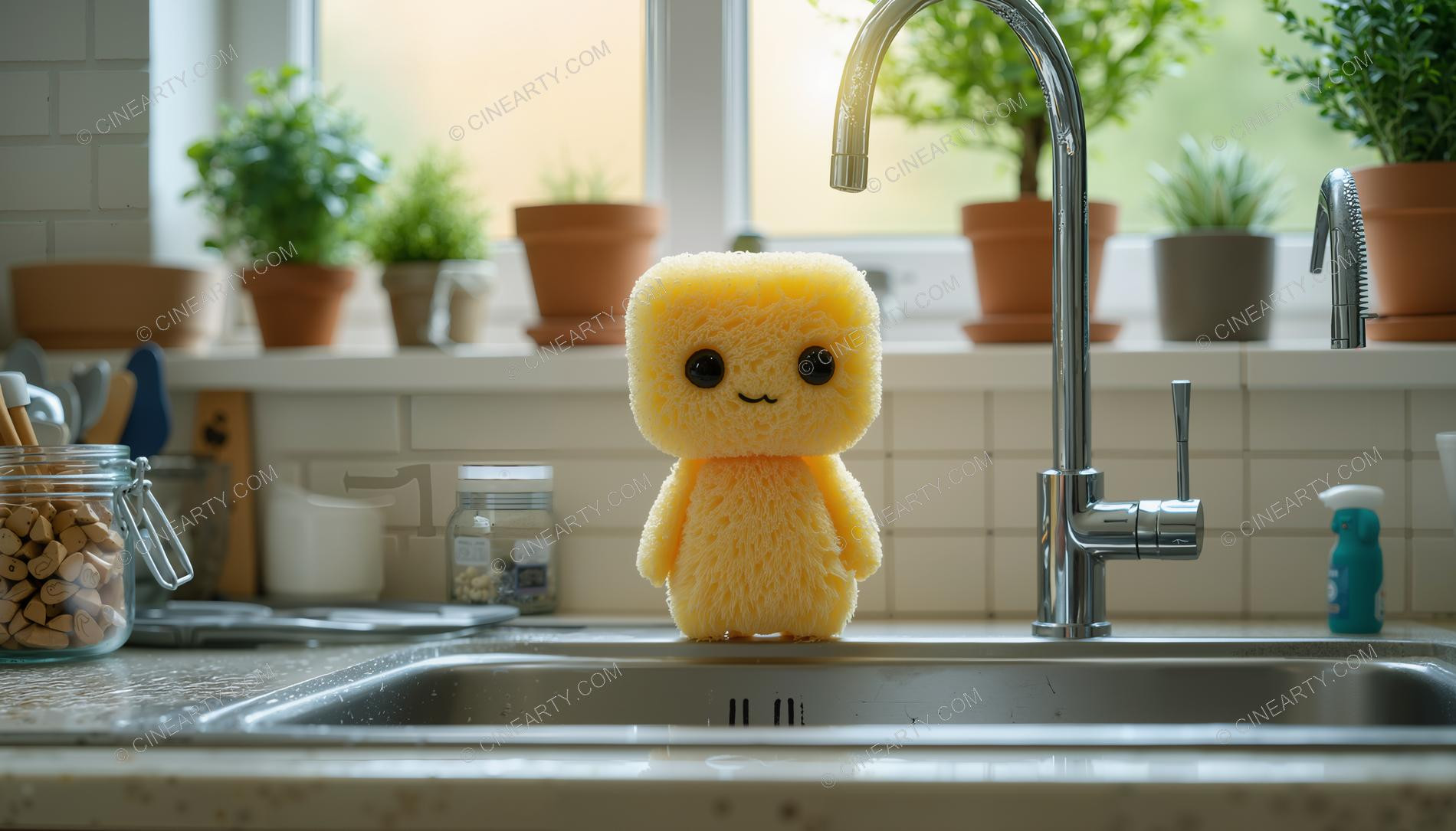Aliens Disguise As kitchen Sponge 38645