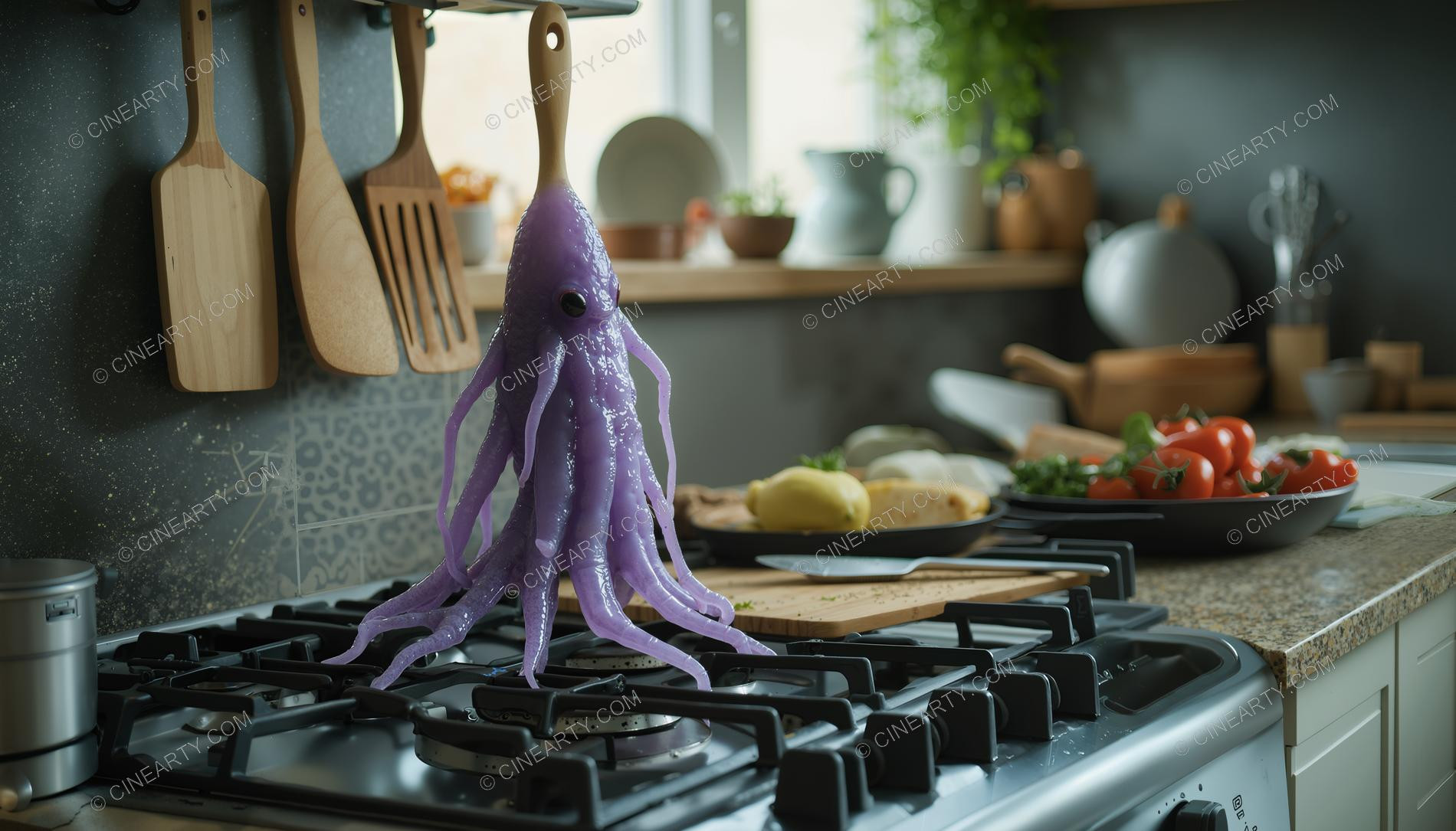 Aliens Disguise As Kitchen Utensils 52868