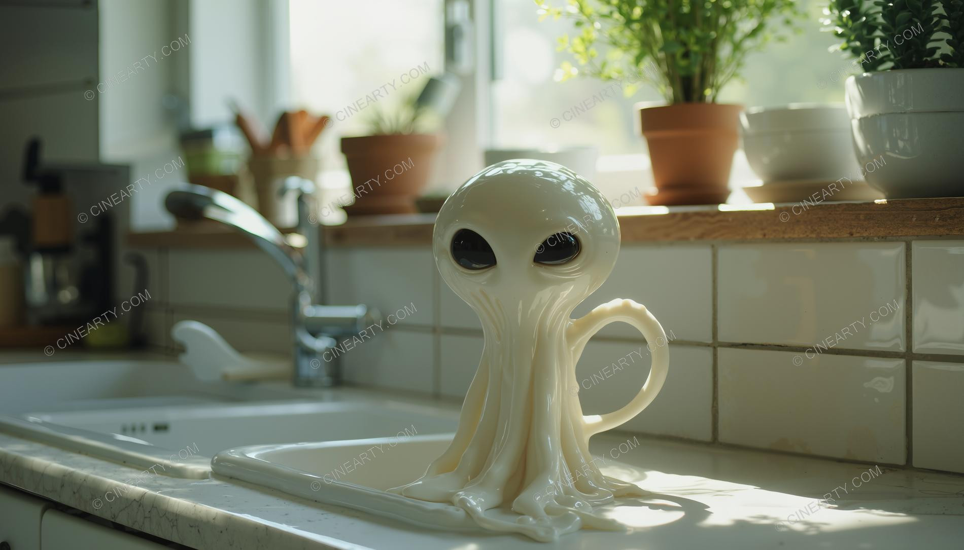Aliens Disguise As Kitchenware 80489