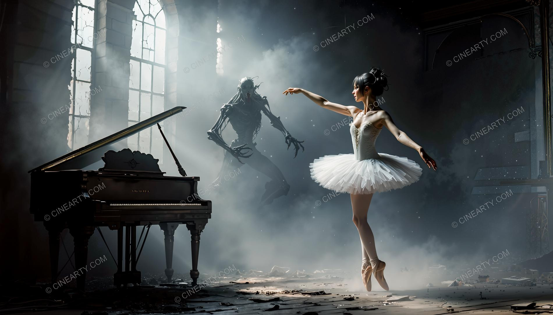 Demon and Girl at Peace 70005