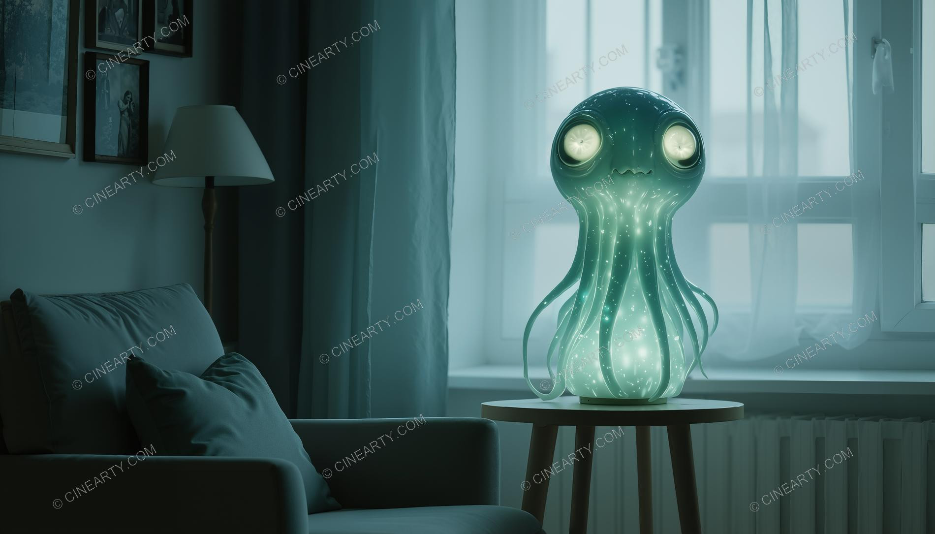 Aliens Disguise As Lamp 68290