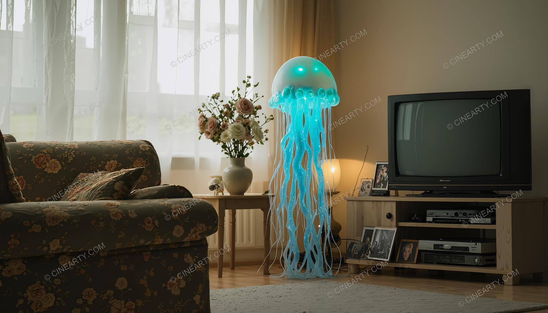 Aliens Disguise As Lamp 73583
