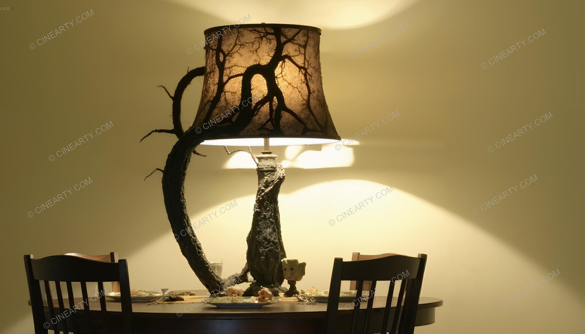 Aliens Disguise As Lamp 28667