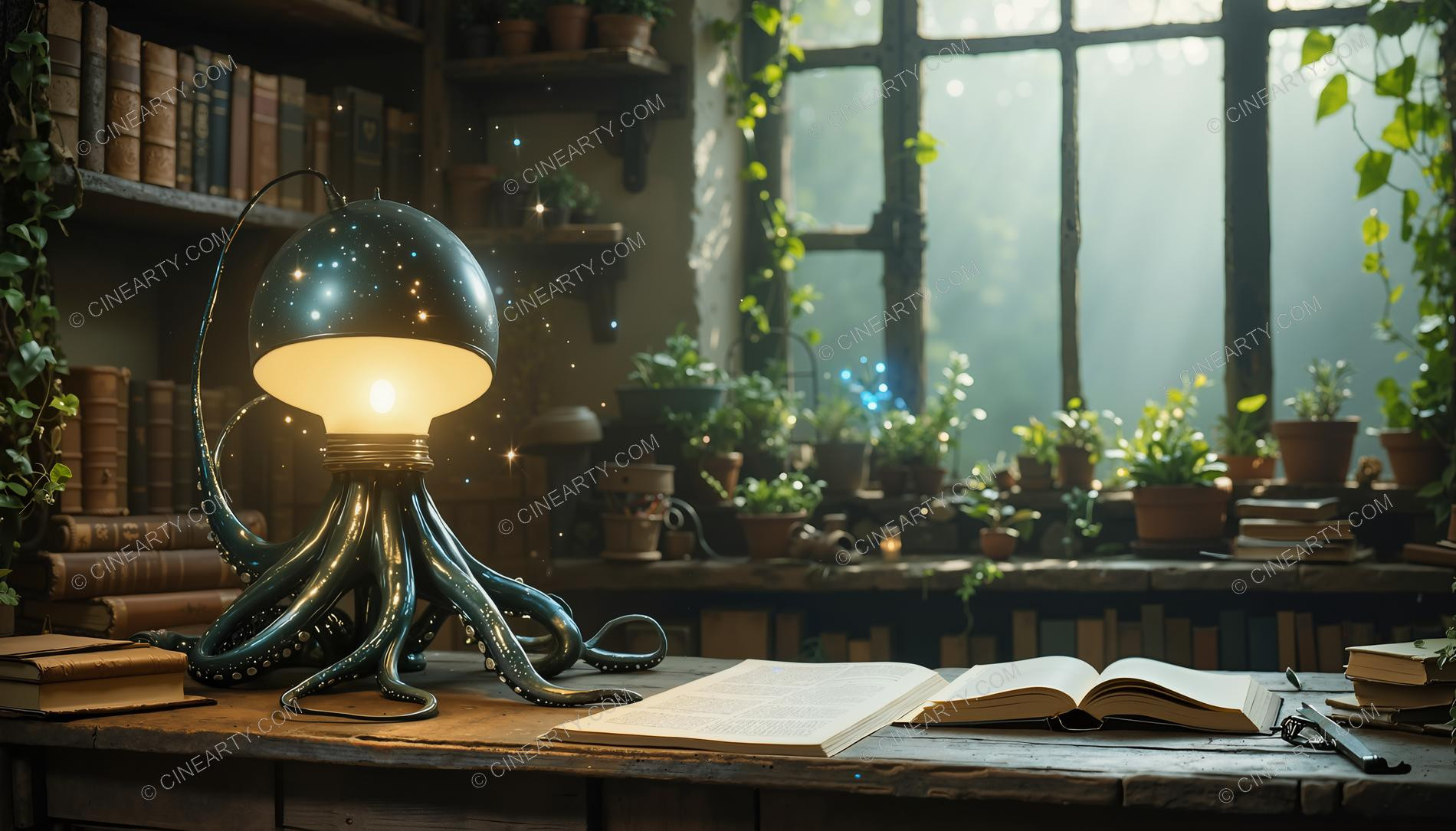 Aliens Disguise As Lamp 68154