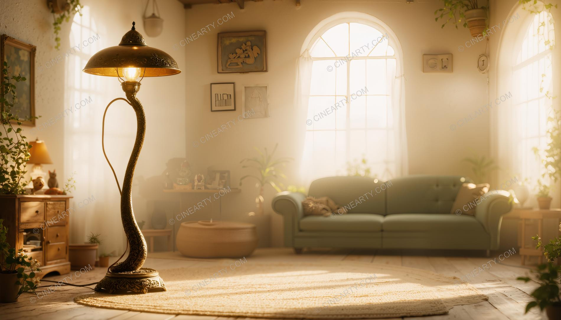 Aliens Disguise As Lamp 02954