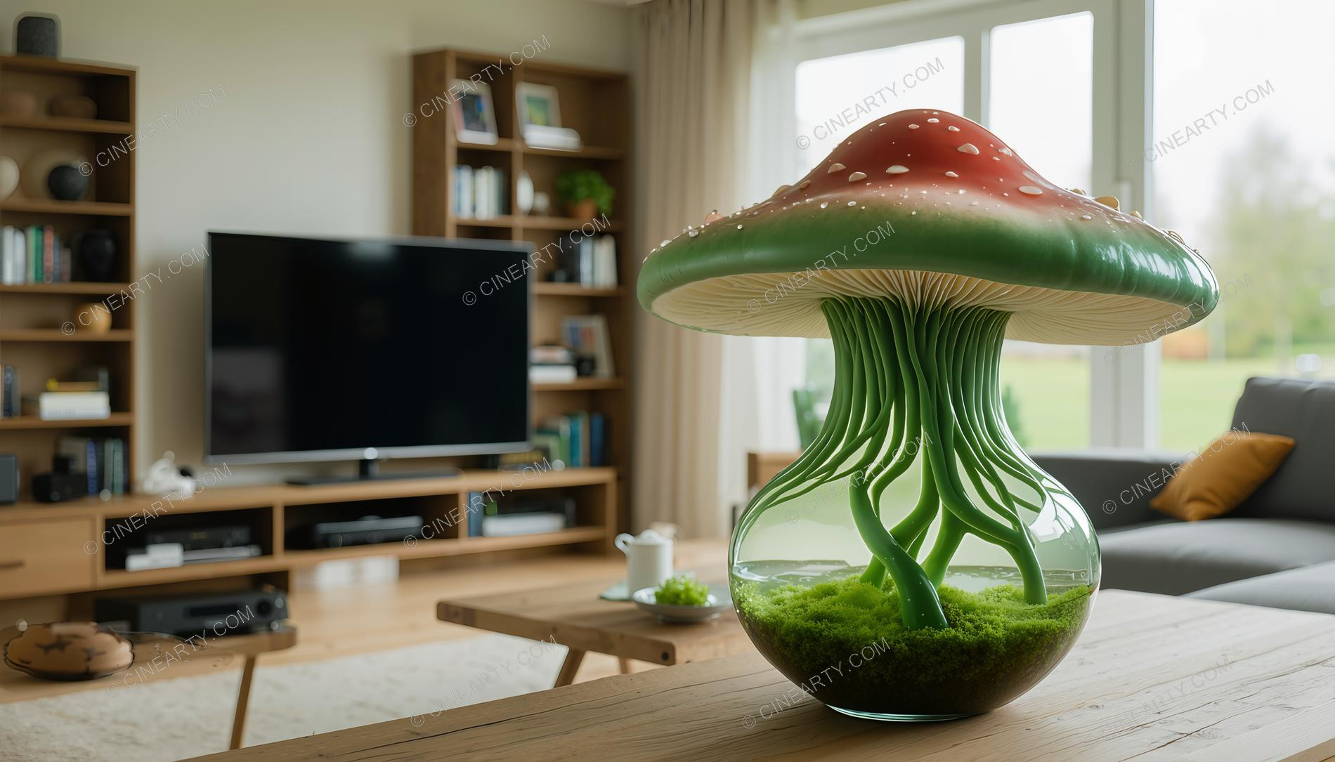 Aliens Disguise As Plants and Mashrooms 59377
