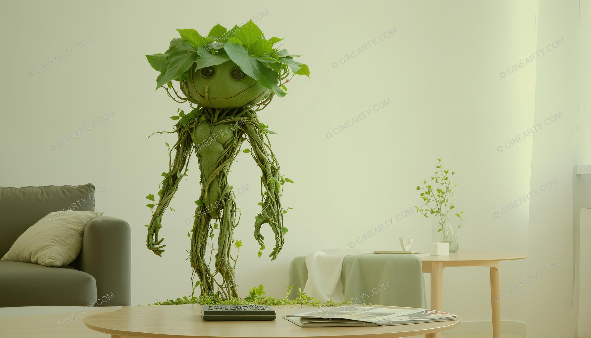 Aliens Disguise As Plants and Mashrooms 03059