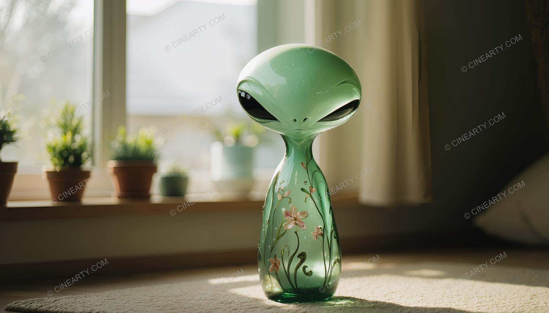 Aliens Disguise As Vase 48526