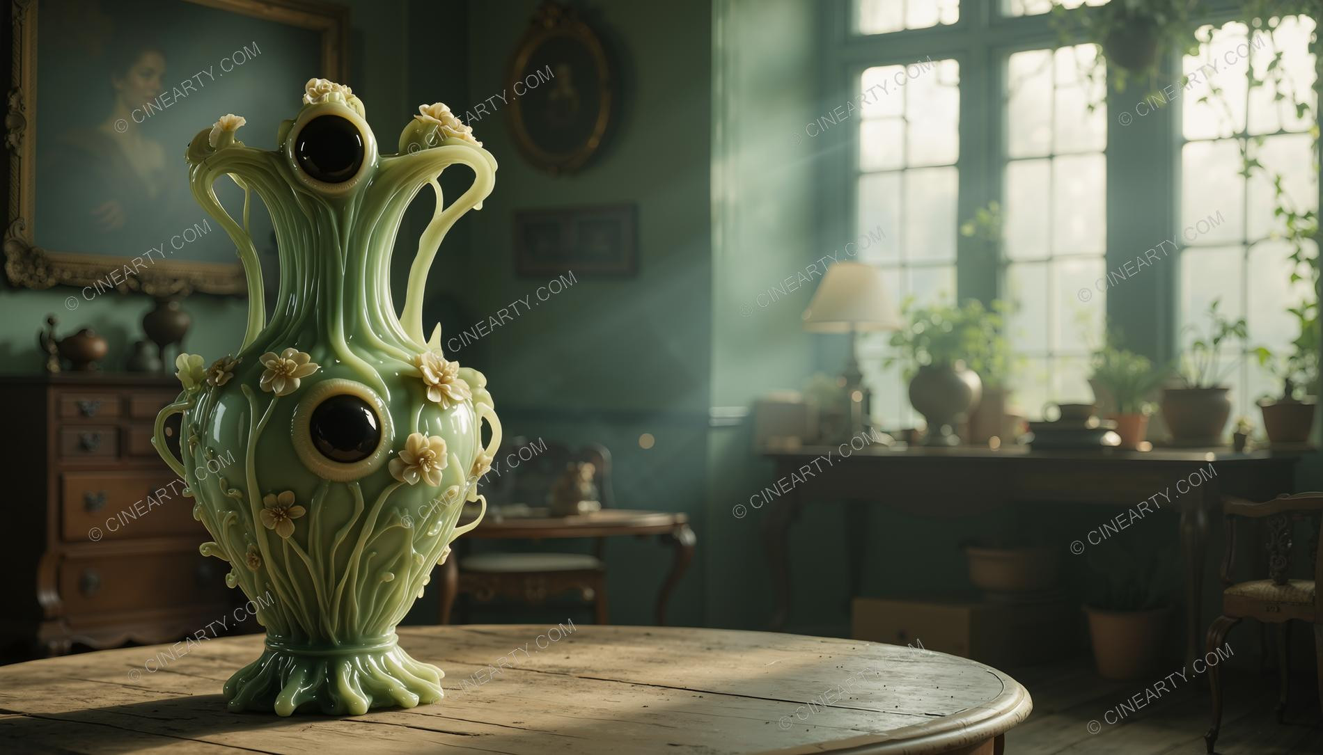 Aliens Disguise As Vase 27424