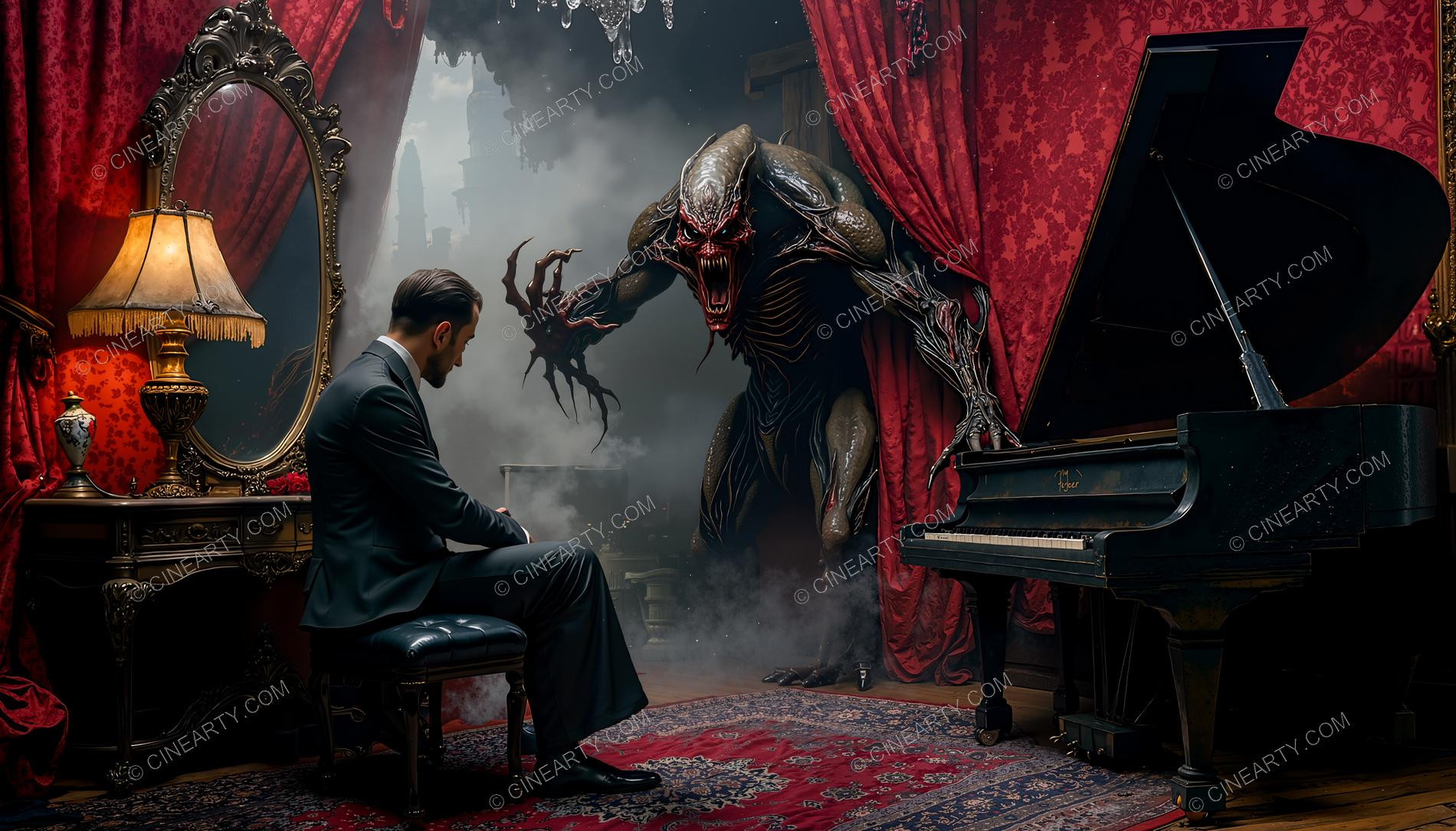 Demon and Musician 67174