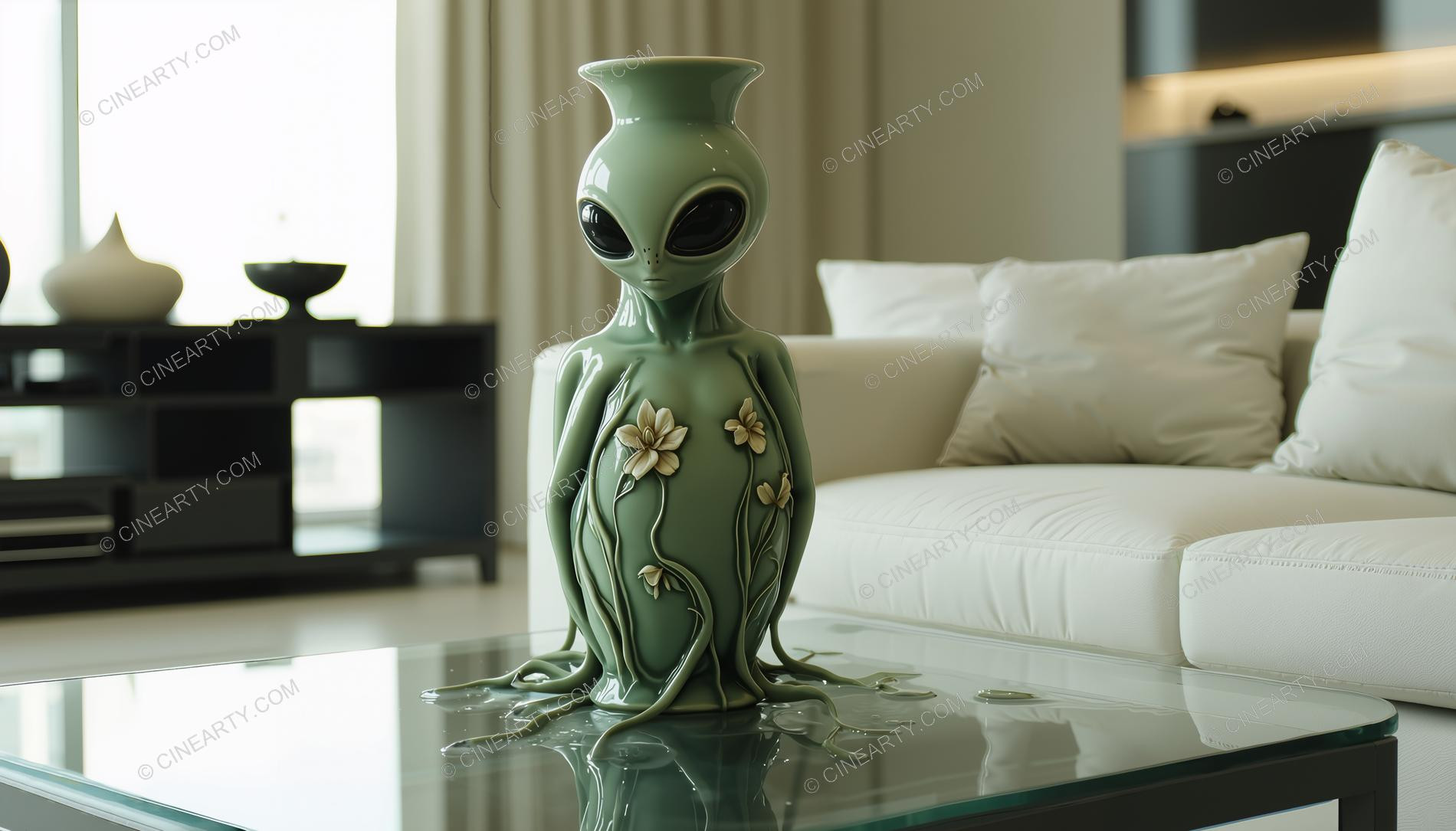 Aliens Disguise As Vase 35822