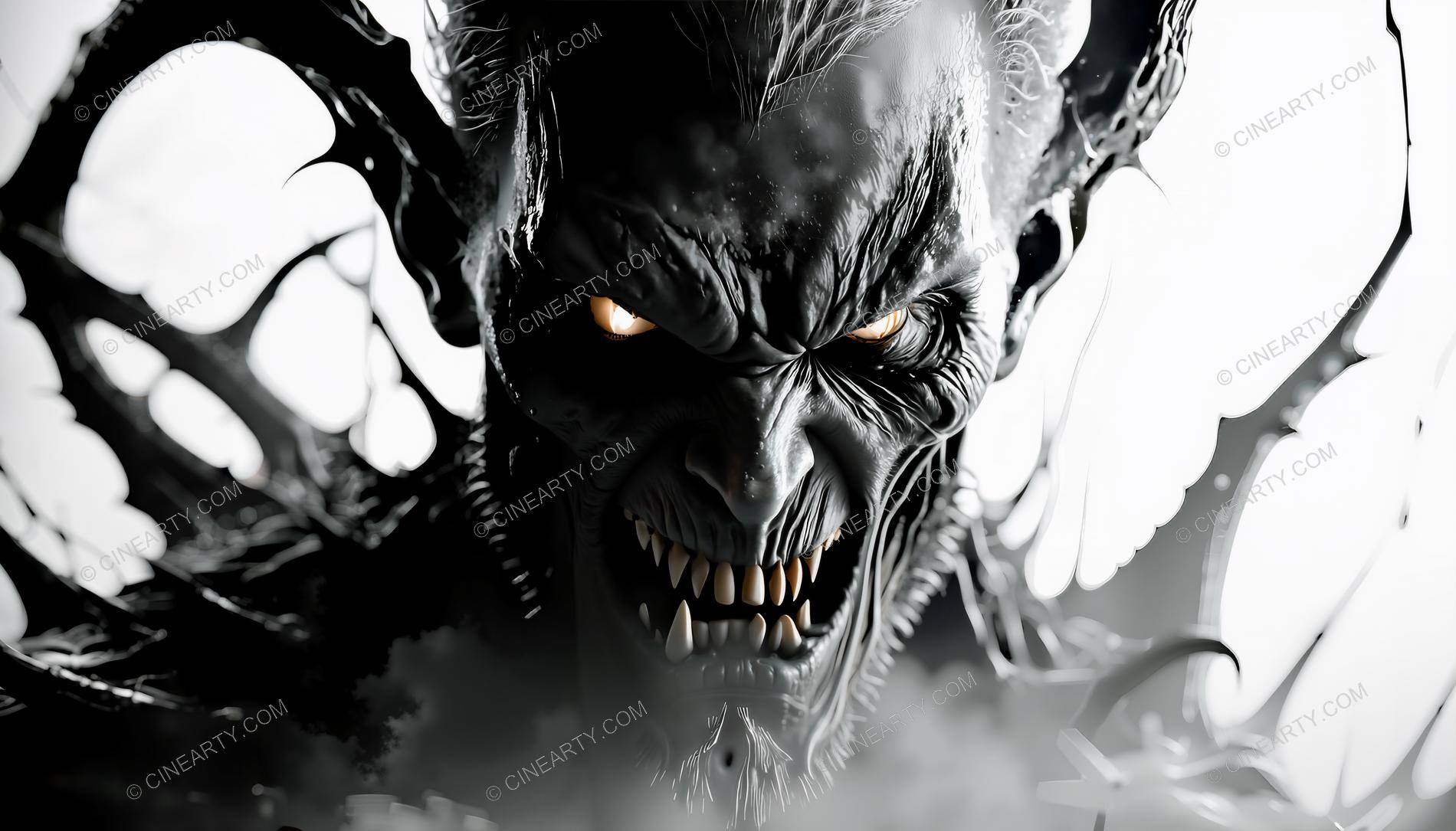 Demon Close-Up Portrait 32025