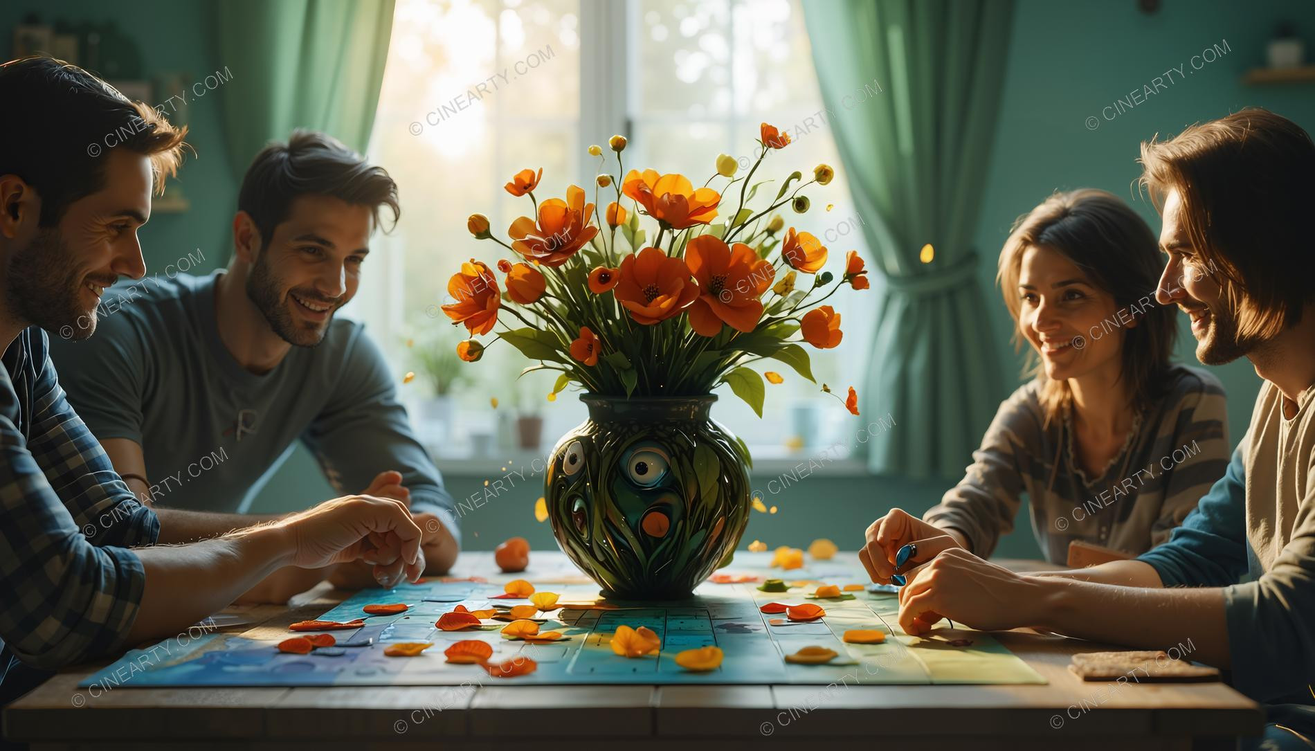 Aliens Disguise As Vase 81156