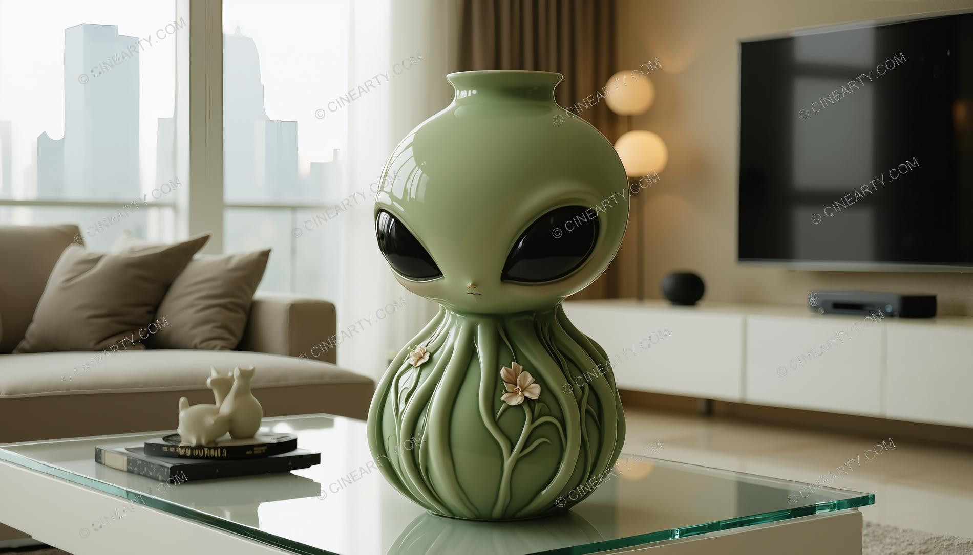 Aliens Disguise As Vase 48108