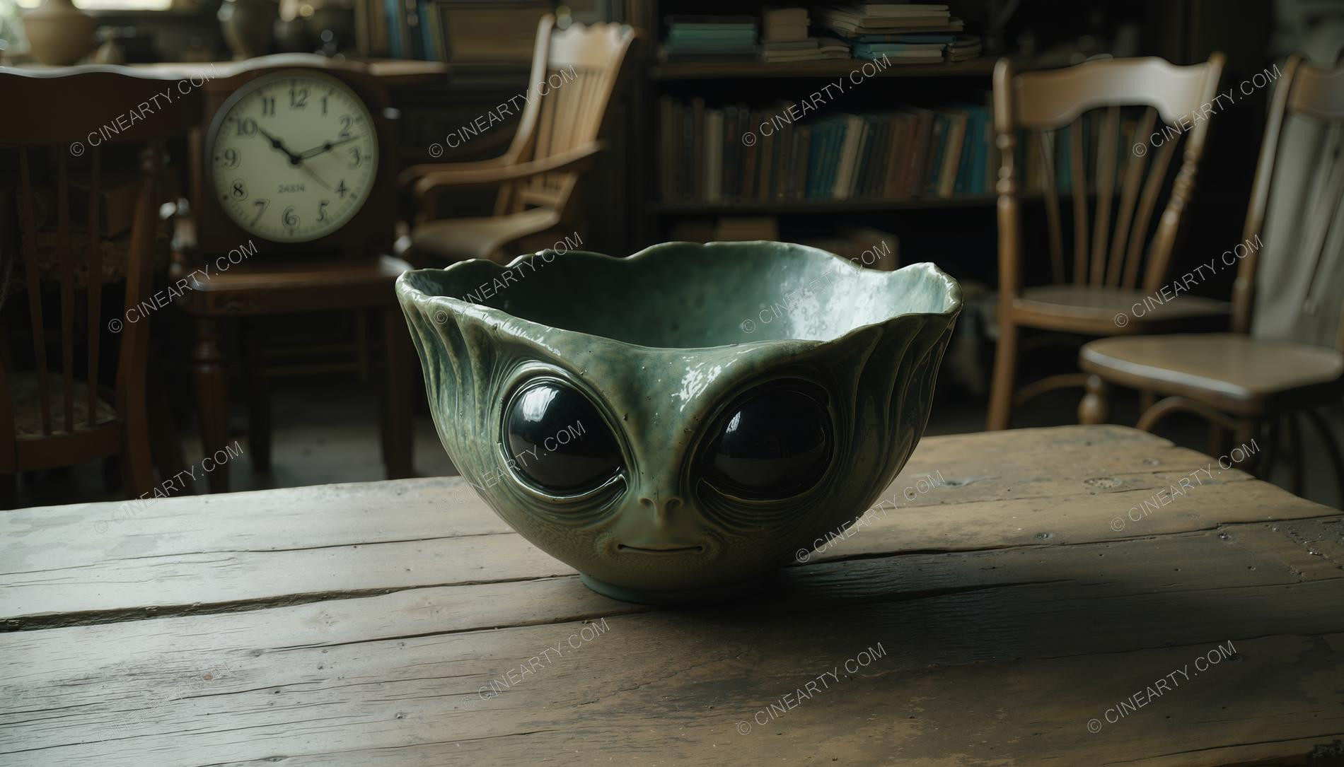 Aliens Disguise As Vase 49027