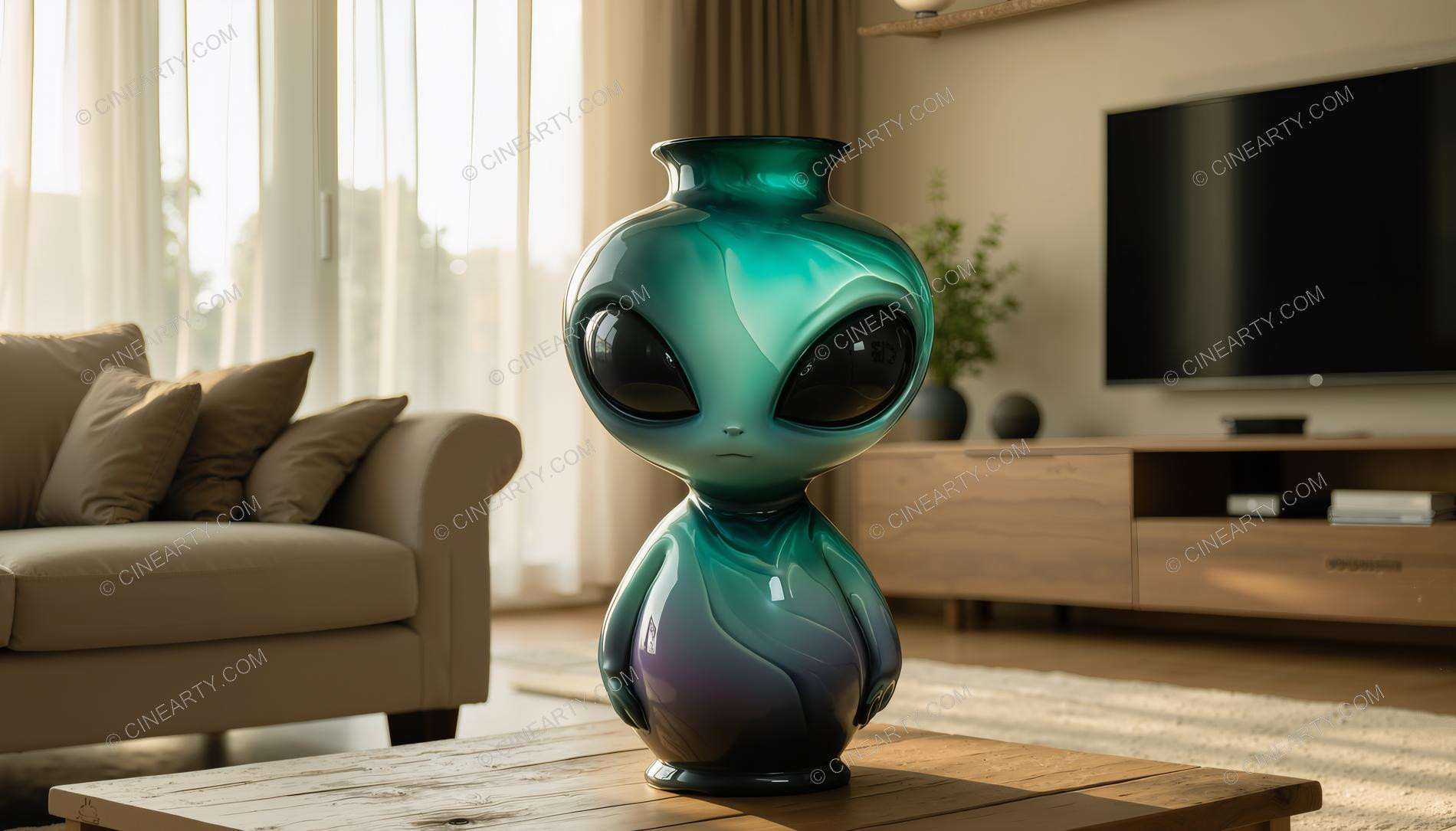 Aliens Disguise As Vase 67319