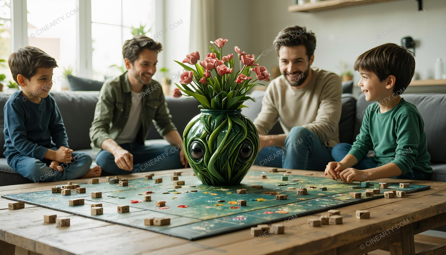 Aliens Disguise As Vase 76683