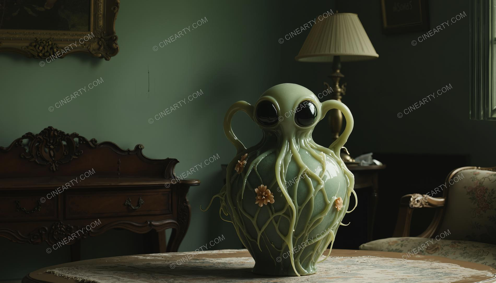 Aliens Disguise As Vase 00588