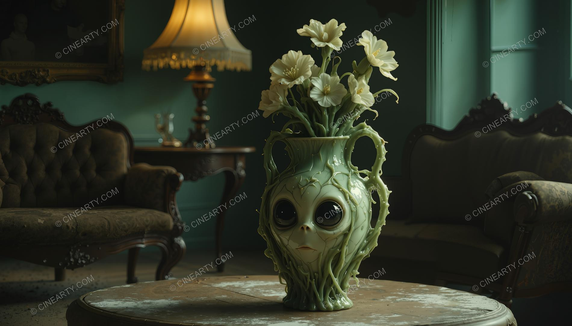 Aliens Disguise As Vase 16486