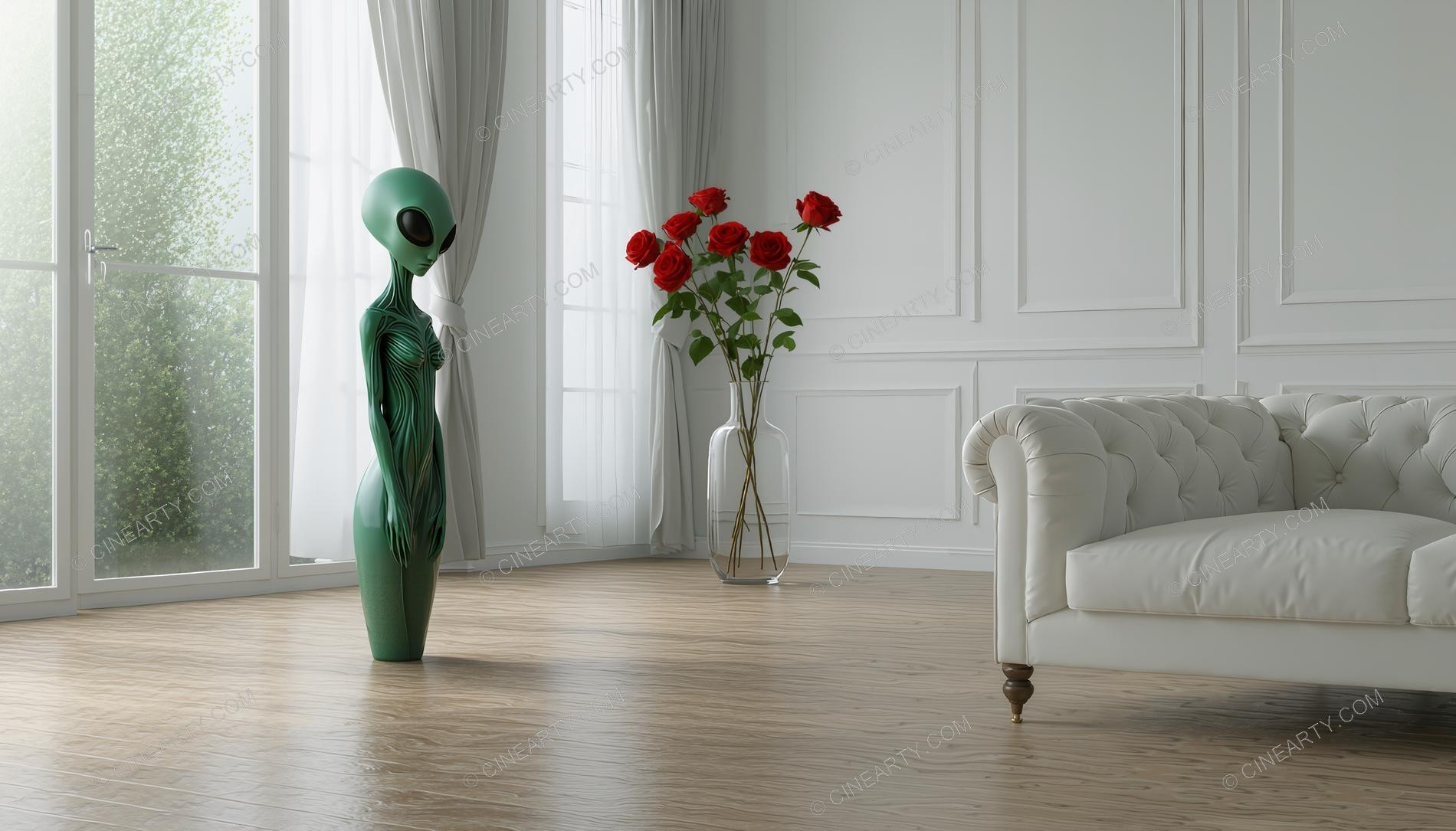 Aliens Disguise As Vase 96532