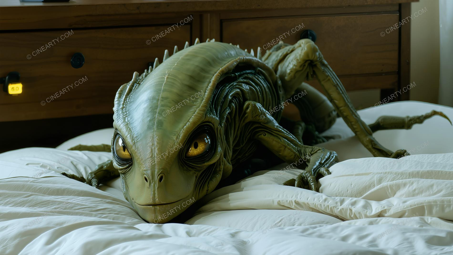 Aliens in Bedroom 44196