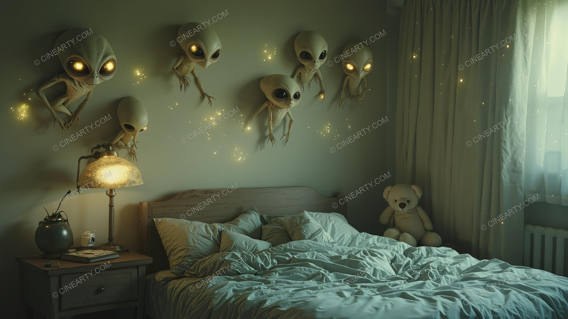 Aliens in Bedroom 99926