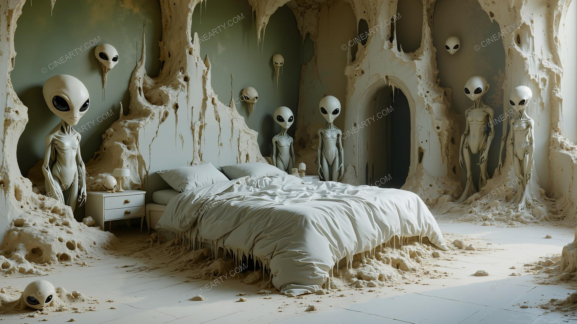 Aliens in Bedroom 83803