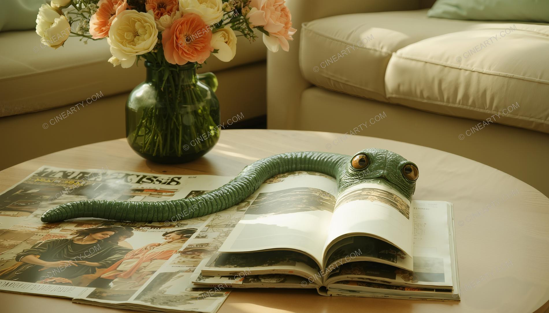 Aliens in Living Room 20446