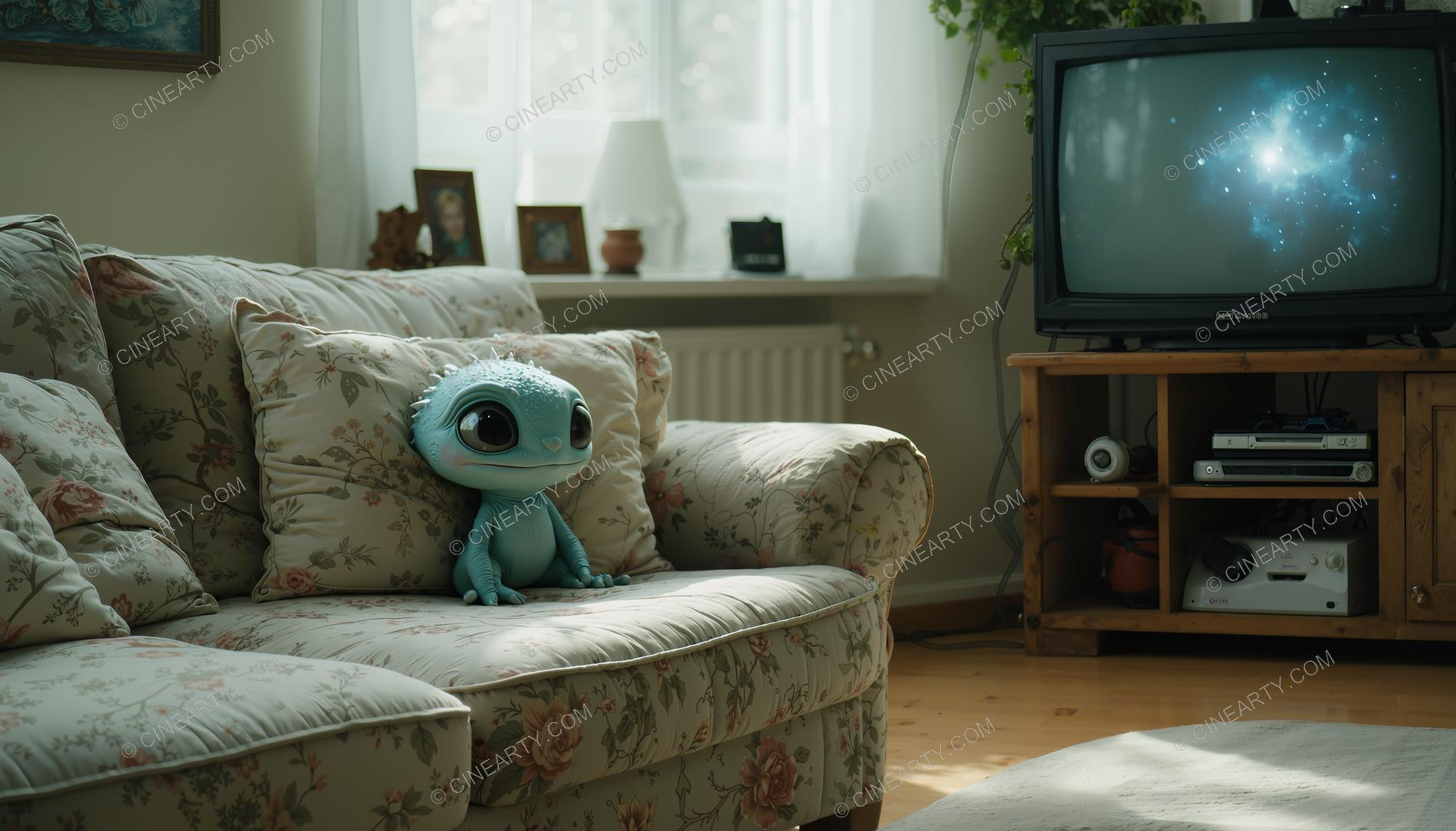 Aliens in Living Room 57764