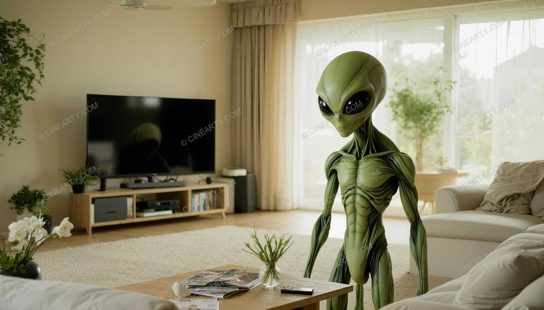 Aliens in Living Room 20502
