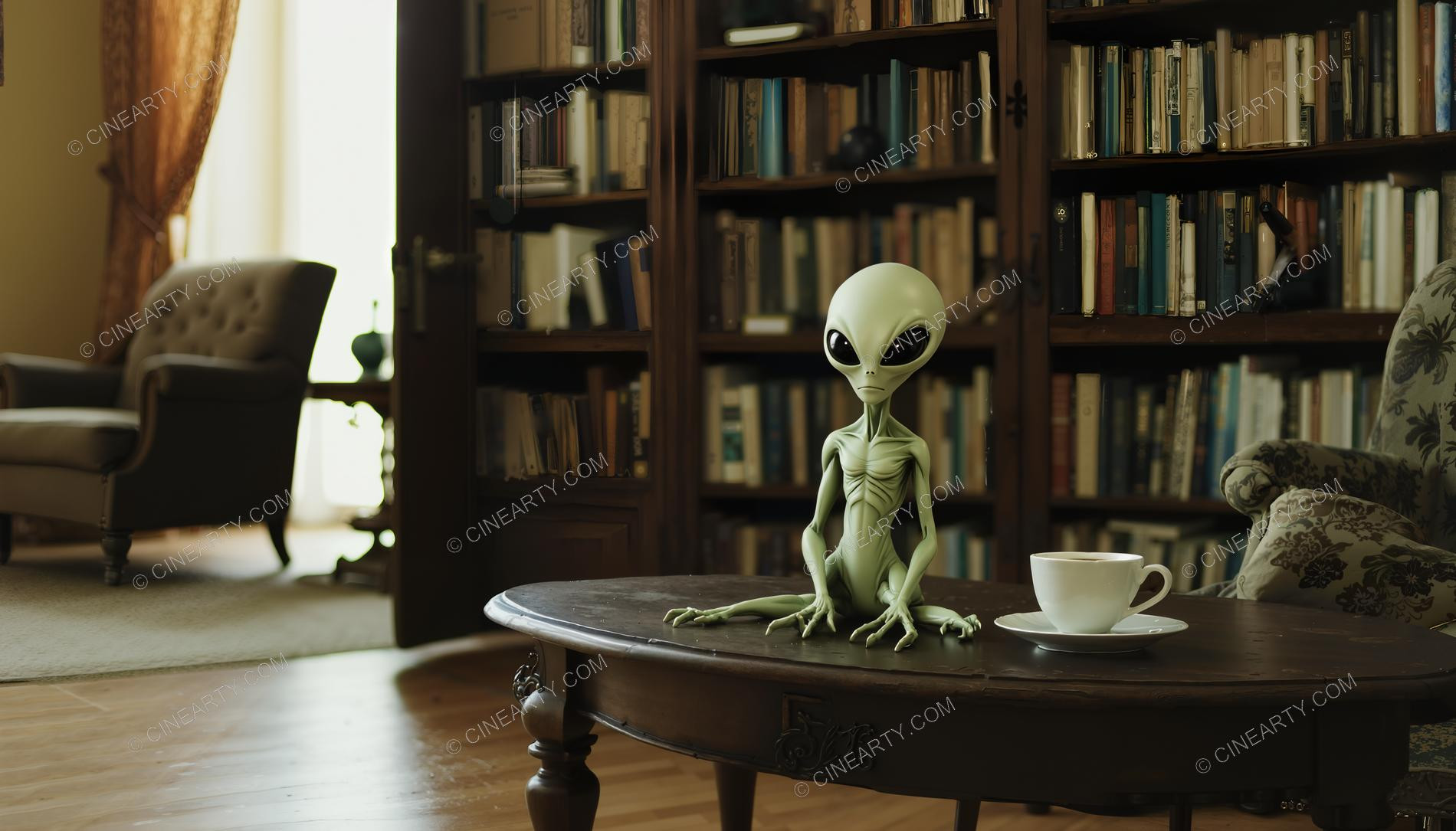 Aliens in Living Room 46688